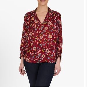 Gerard Darel Mathis Floral Blouse